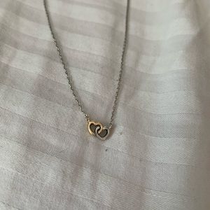 Pandora interlocking hearts necklace